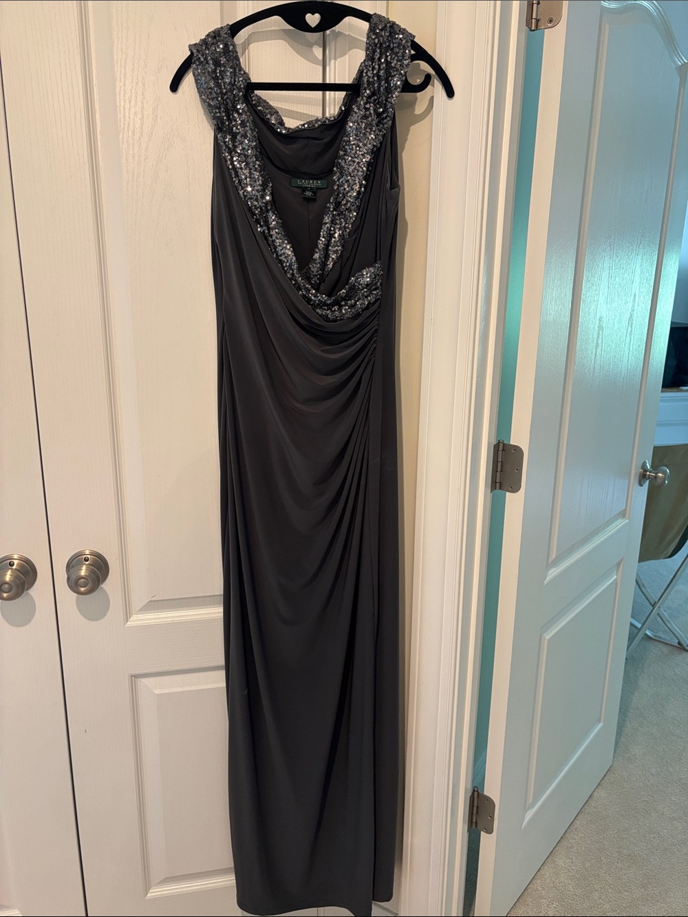 Ralph Lauren Evening Gown with Sequins